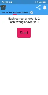 Class 9th with maths and science android App screenshot 0